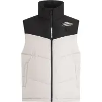 Plein sport Bodywarmer crème / zwart