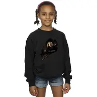 Harry Potter Meisjes Hermelien Vecht als een meisje Sweatshirt (Zwart)