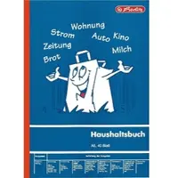Herlitz Huishoudboek, formaat A5, 40 bladzijden