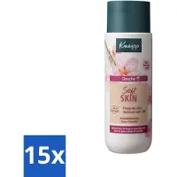 Kneipp 15 x - Douchegel - Soft Skin - Amandelbloesem - 200 ml - Voordeelverpakking - 15 stuks
