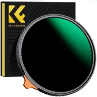 K&F Concept Variabele neutrale densiteitsfilter - - Nano X VND ND3-1000 - 62mm - Nano 28 lagen - Aluminium frame 7,4mm