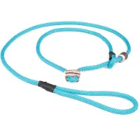 Mystique Field trial moxon Lijn 8mm 150cm turquoise met hoornstopper
