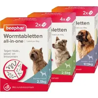 Beaphar Wormtablet All In One Hond - Anti wormenmiddel