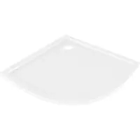 Mexen Flow halfronde slanke douchebak 80 x 80 , wit glans - 46Q108080