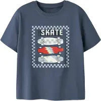 Name it Shirt 'NKMVELDO' navy / rood / wit