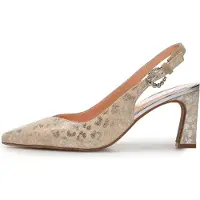 Floris van Bommel Slingpumps 'GIULI' chamois / taupe