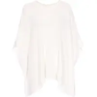 Usha WHITE LABEL Cape 'Minimalistic' wolwit