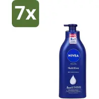 Nivea – Bodymilk – Original met Pomp – 500 ml - Bulkverpakking - 7 stuks