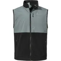 Schöffel Sportbodywarmer pastelgroen / zwart