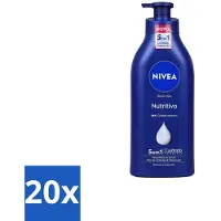 Nivea – Bodymilk – Original met Pomp – 500 ml - Bulkverpakking - 20 stuks