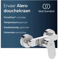 Ideal standard Alero douchekraan, voor opbouwmontage – Chroom