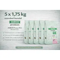 Jarco dog mini puppy 2-10kg eend - 5x 1,75kg Voordeelverpakking