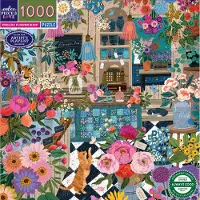 Ginza.se English Flower Shop Puzzle Veelkleurig Kinderen