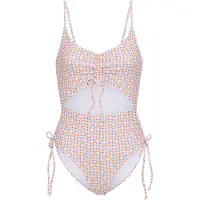 LASCANA Badpak indigo / mintgroen / donkeroranje / rosé