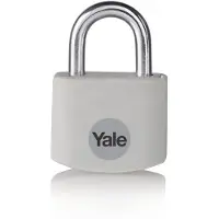 Yale - Aluminium Hangslot - 25 mm - Grijs - Standard Protection