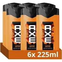 Axe Fine Fragrance Collection Copper Santal douchegel - 6 x 225 ml