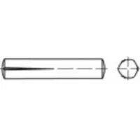 Toolcraft TO-5378940 Conische kerfpaspen 8 mm RVS A1 100 stuk(s)