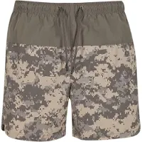 Brandit Zwemshorts beige / olijfgroen