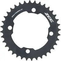 Shimano ZEE FC-M640 kettingblad zwart Uitvoering 36 tanden