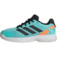 Adidas Sportschoen 'Adizero Ubersonic' turquoise / oranje / zwart