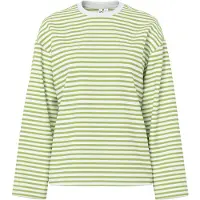Pieces Shirt 'PCSadie' kiwi / wit