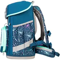 School-mood Champion Pro Schooltas set 7-delig grijs