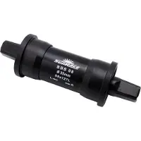 Sunrace Trapas - 127 mm - Spieloos - Kogellagers - Zwart - Stadsfiets