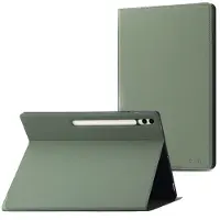 Accezz Classic Tablet Case voor de Samsung Galaxy Tab S10 Plus / Tab S9 FE Plus / Tab S9 Plus - Groen