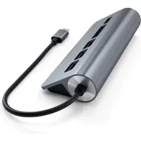 Satechi Aluminum USB Hub USB-C Zilver