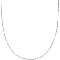 Lucleon 2 mm Zilverkleurige Schakelketting
