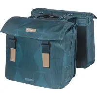 Basil Dubbele fietstas Elegance MIK, 40-49 liter - Blauw (Estate)