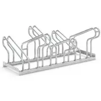WSM -hangparkeerplaats, 2-zijdig, voor banden tot B 55 mm, B 1050 x D 3200 x H 500 mm, thermisch verzinkt staal, 6 parkeervakken, gedemonteerd