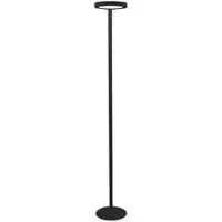Unilux OPUS LED-vloerlamp, 60 % direct / 40 % indirect, 3-traps dimbaar, 5.200 lm, 4000 K, met voetstuk
