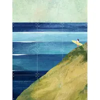 IXXI Lookout Point, Henry Rivers - 60 x 80 cm - Grote wanddecoratie en posters - Grafisch Ontwerp, Minimalisme, Illustraties, Kleurrijk, Slaapkamer