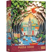 Trefl puzzel London 1000 stukjes - legpuzzel volwassenen kinderen.