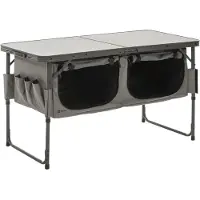 Travellife Toledo opbergkast opvouwbaar breed dark grey