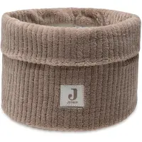Jollein Commode Mandje - 14x18cm - Cloudy Rib - Milky Coffee