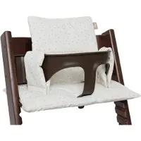 Jollein Zitmeubels 'Leafy Dreams' beige / lichtbeige / donkerbruin