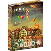 Enjoy Puzzle Above the City Puzzel (1000 stukjes)