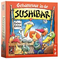 999 Games Geharrewar in de Sushibar Kaartspel