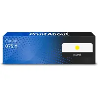 PrintAbout Huismerk Canon 075 Y Toner Geel