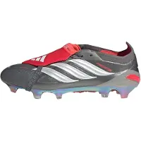 Adidas Voetbalschoen 'Predator Elite' grijs / bloedrood / wit