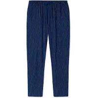 Schiesser Pyjamabroek 'Mix & Relax' navy / zilver