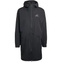 Adidas Outdoorjas 'Multi 2 Layer' stone grey / zwart