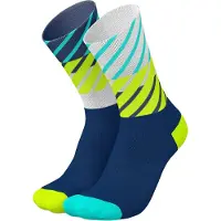 Incylence Diagonals Running Socks Fluo Blue