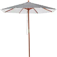 Beliani FERENTILLO - Parasol - Wit - 260 cm - Polyester