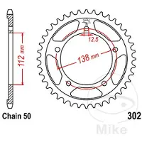 JT Sprockets Tandwiel achter R302,45