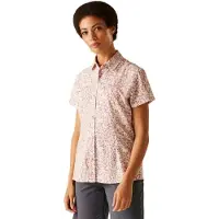 Regatta Korte mouwen blouse voor dames Travel Packaway