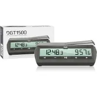 Dgt 1500 - Digitale schaakklok - Tienden van seconden weergave - Grijs