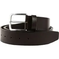 BOSS Leren Riem Jor-V-Plus Sz40 Leather Belt W130 Dark Brown Donkerbruin